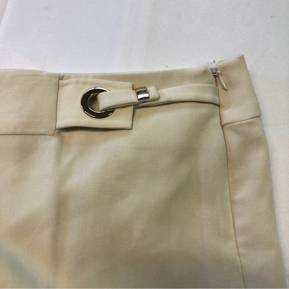 Chico’s Women’s Pant Cropped Dressy Flat Front Straight or Wide Leg Side Zip - Picture 3 of 9